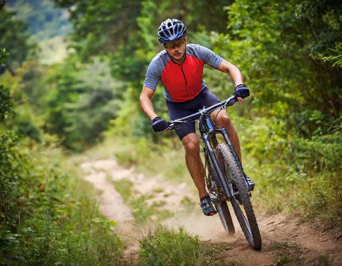 Winter Mountain Biking
